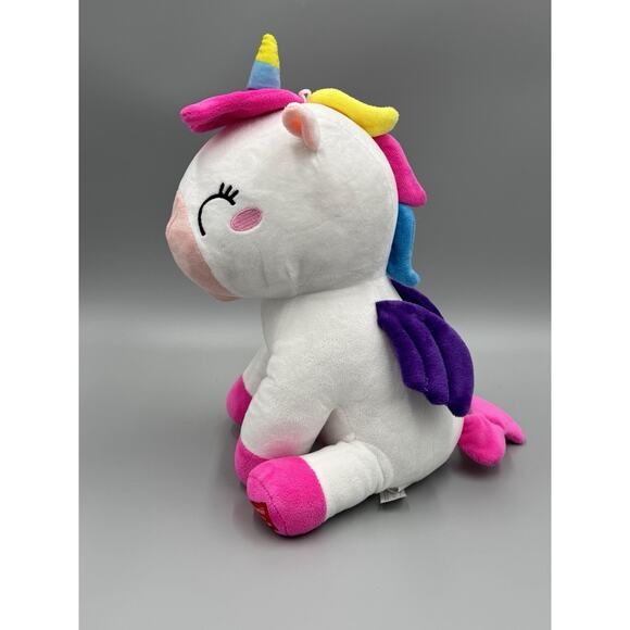 Kawaii Kuties Unicorn W/ Wings Plush 13” Stuffed Animal - Picture 4 of 10